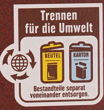 Müsliriegel - Schoko - Recycling instructions and/or packaging information - de
