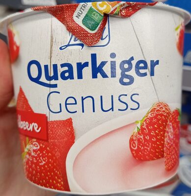 Quarkiger Genuss Erdbeer - Produkt