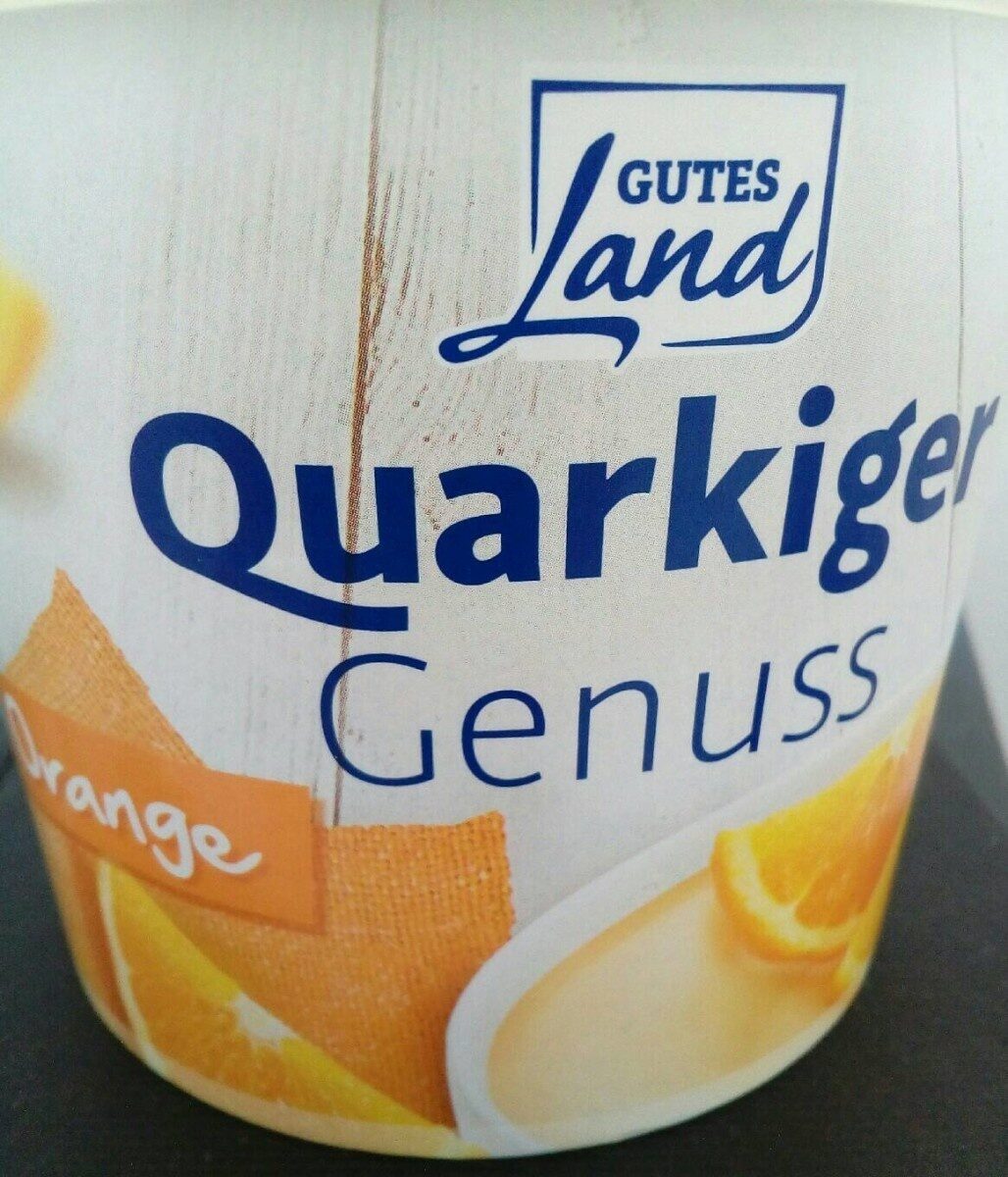 Quarkiger Genuss Orange - Produkt