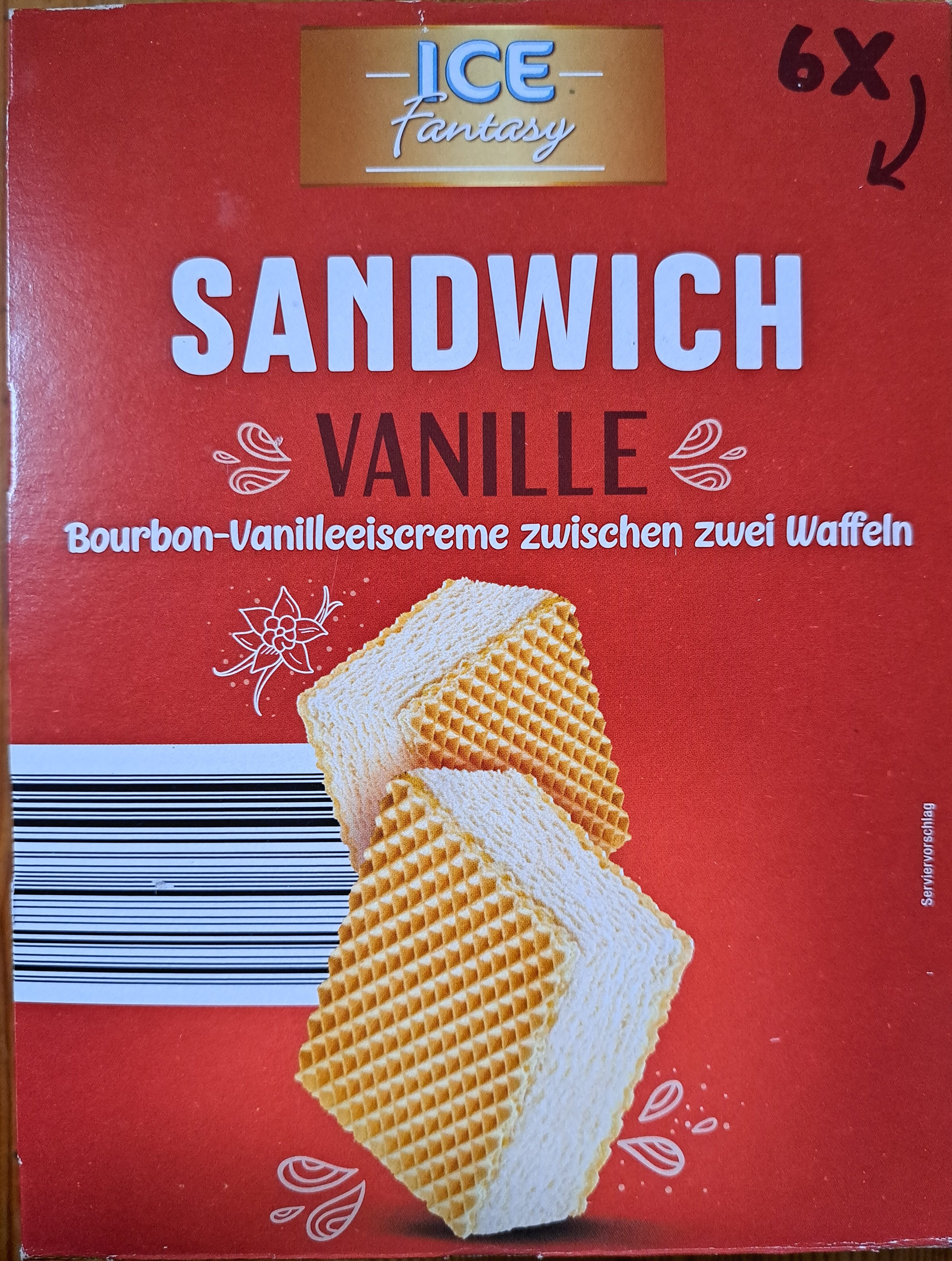 Sandwich Vanille - Produkt