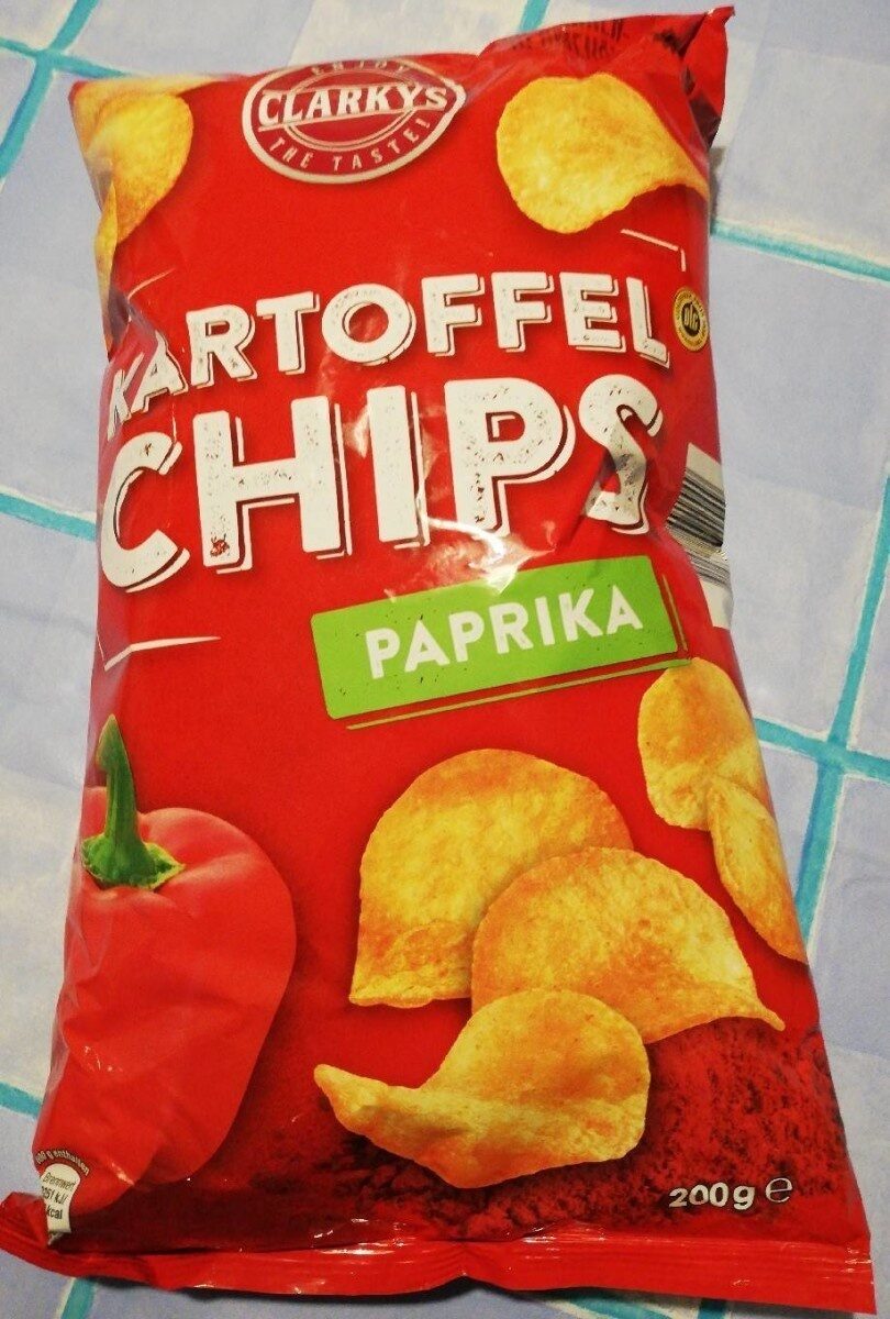 Kartoffel-Chips Paprika - Produkt