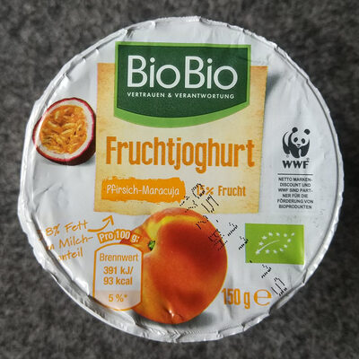 Fruchtjoghurt Pfirsich-Maracuja - Producto - de