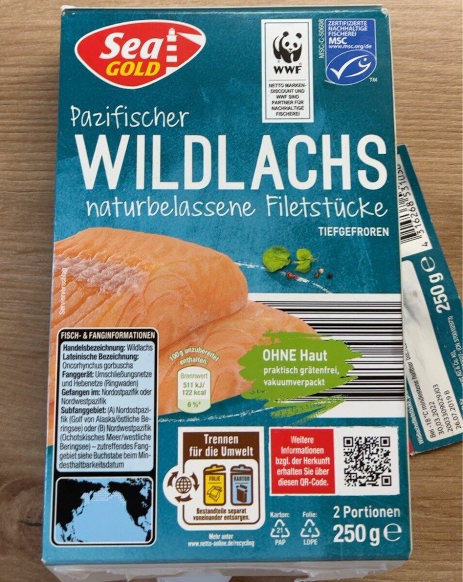 Patifischer Wildlachs - Produkt - en