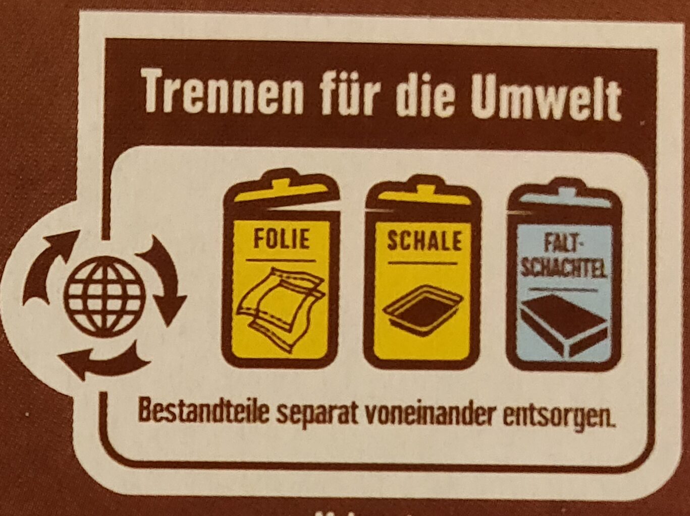Doppel Keks - Recycling instructions and/or packaging information - de