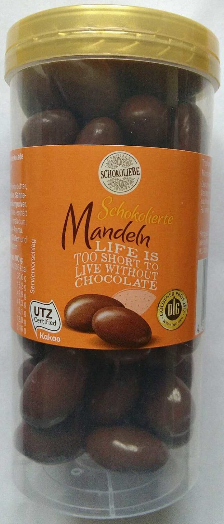 Schokolierte Mandeln - Produkt