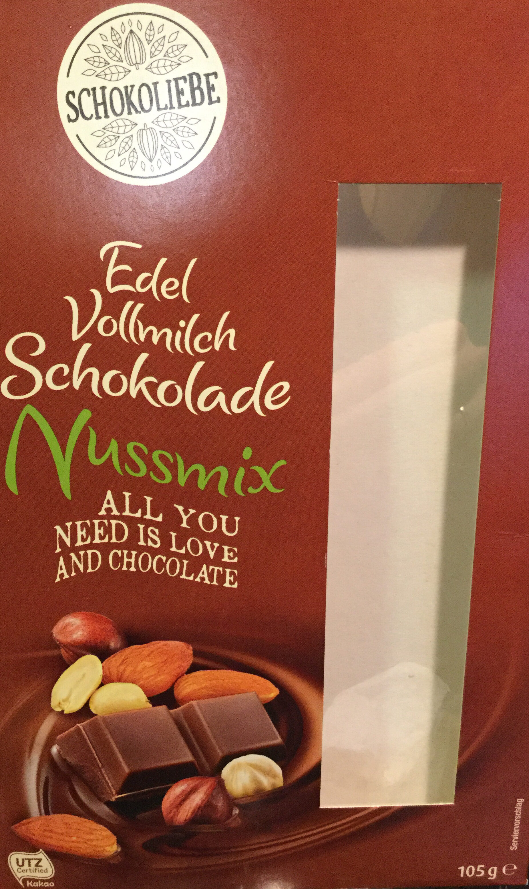 Edel Vollmilch-Schokolade - Produkt