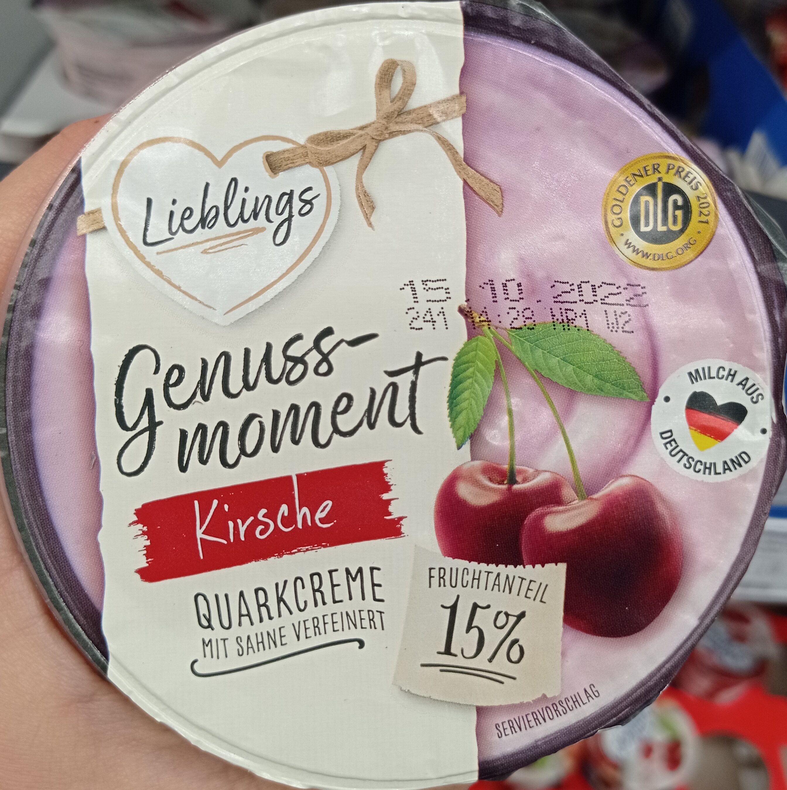 Quarkcreme Kirsche - Produit - de