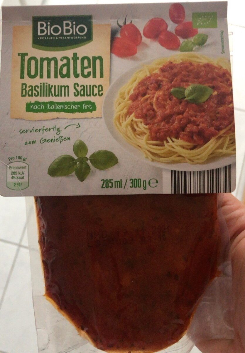Tomaten Basilikum Sauce - Produit - de