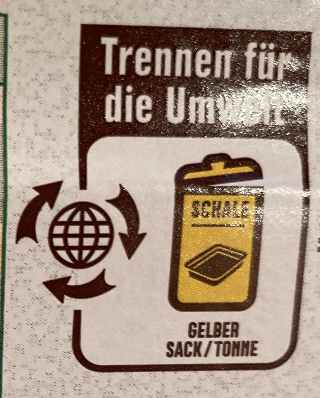 Gouda in Scheiben - Recycling instructions and/or packaging information - de