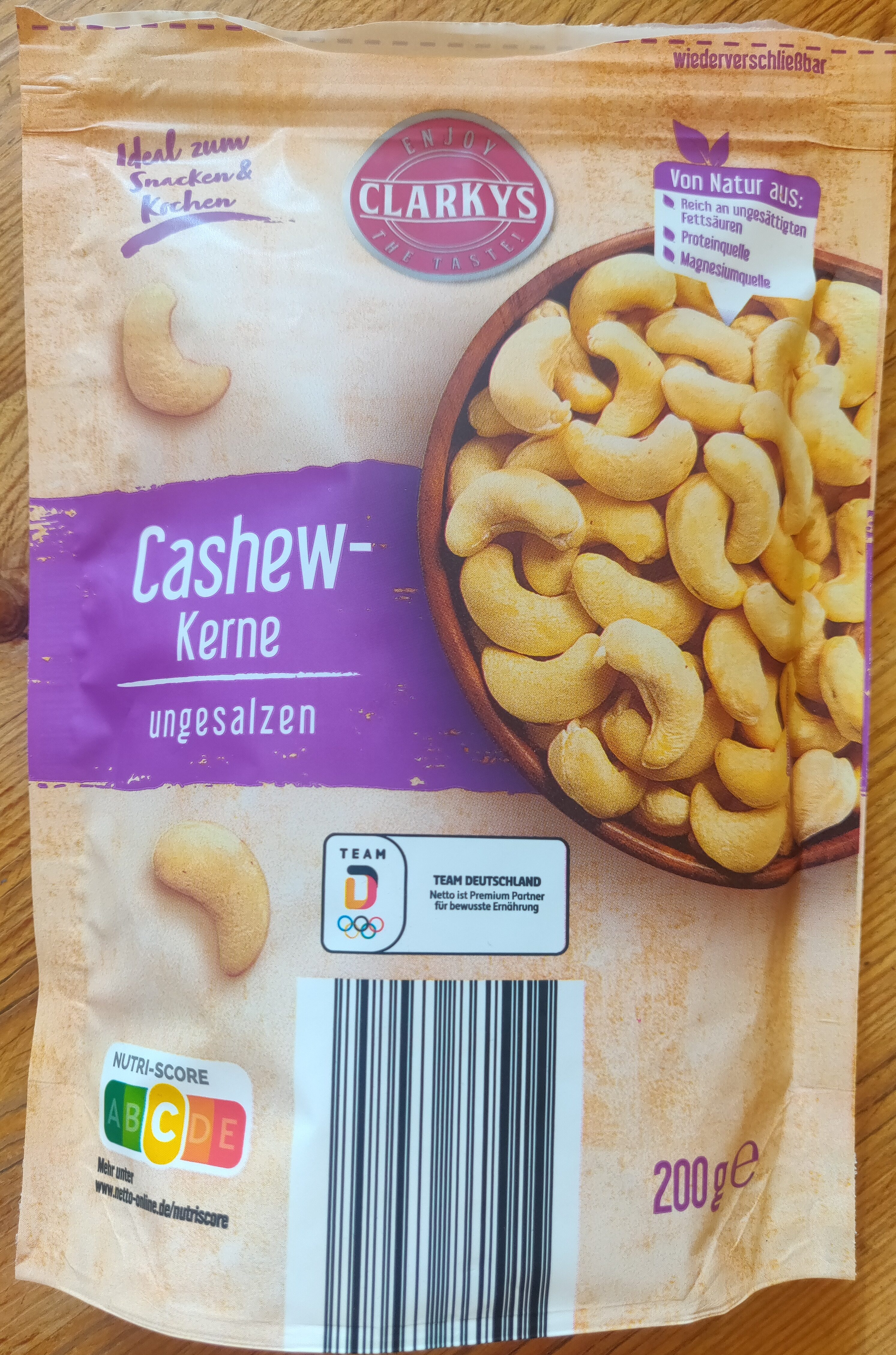 Nüsse: Cashew Kerne - Produkt