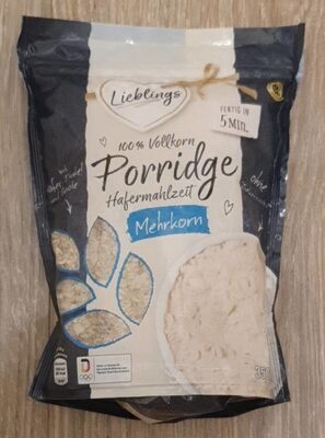 Porridge Hafermahlzeit Mehrkorn - Product - de