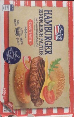 Hamburger Rindfleisch Patties - Product - de
