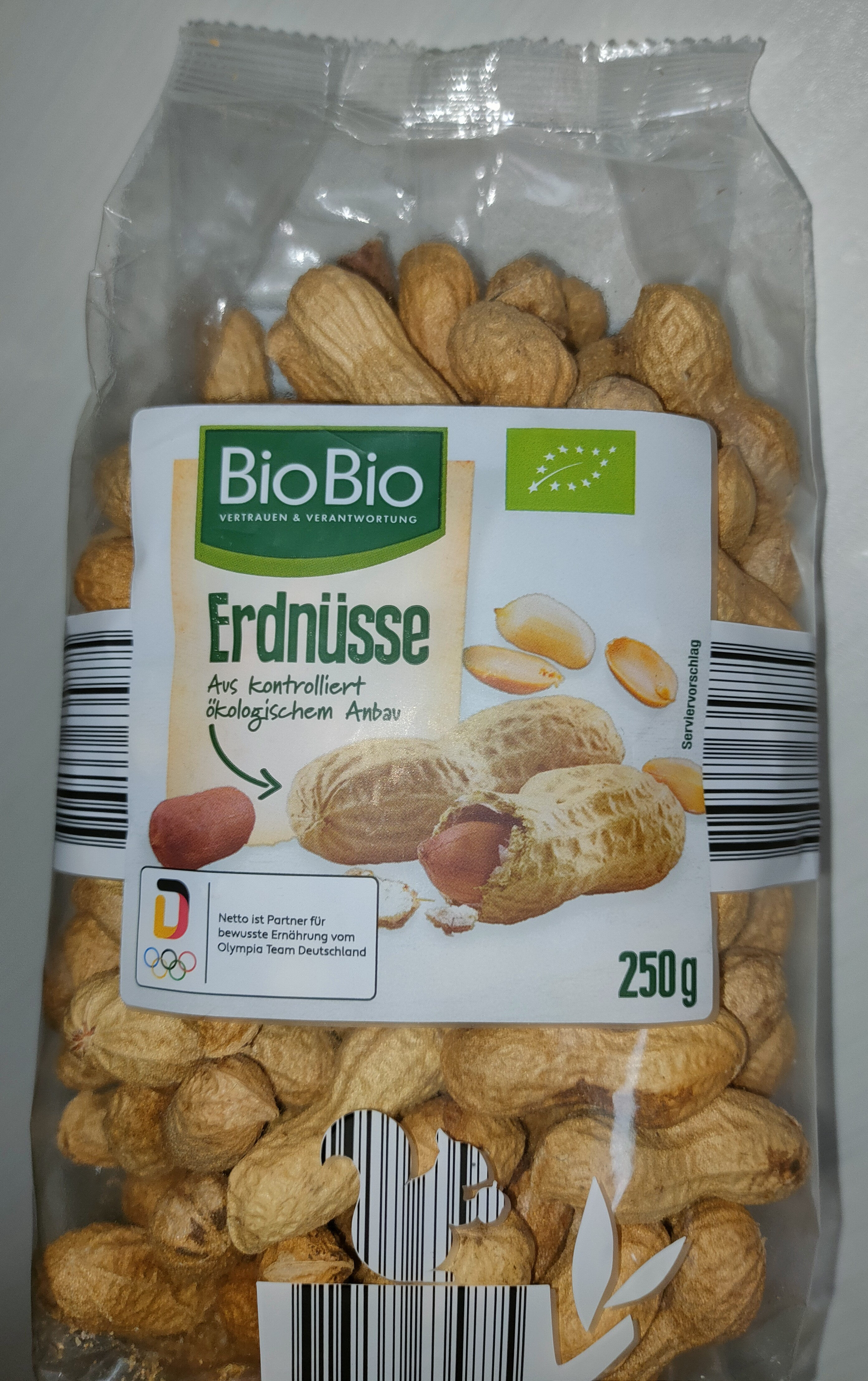 Bio-Erdnüsse in der Schale - Produkt
