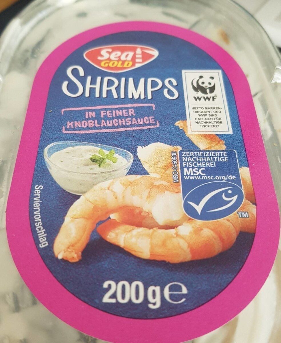 Shrimps in feiner Knoblauchsauce - Produkt