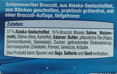 Schlemmer filet brocoli - Zutaten