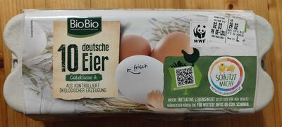 10 deutsche Bio-Eier - Produkt