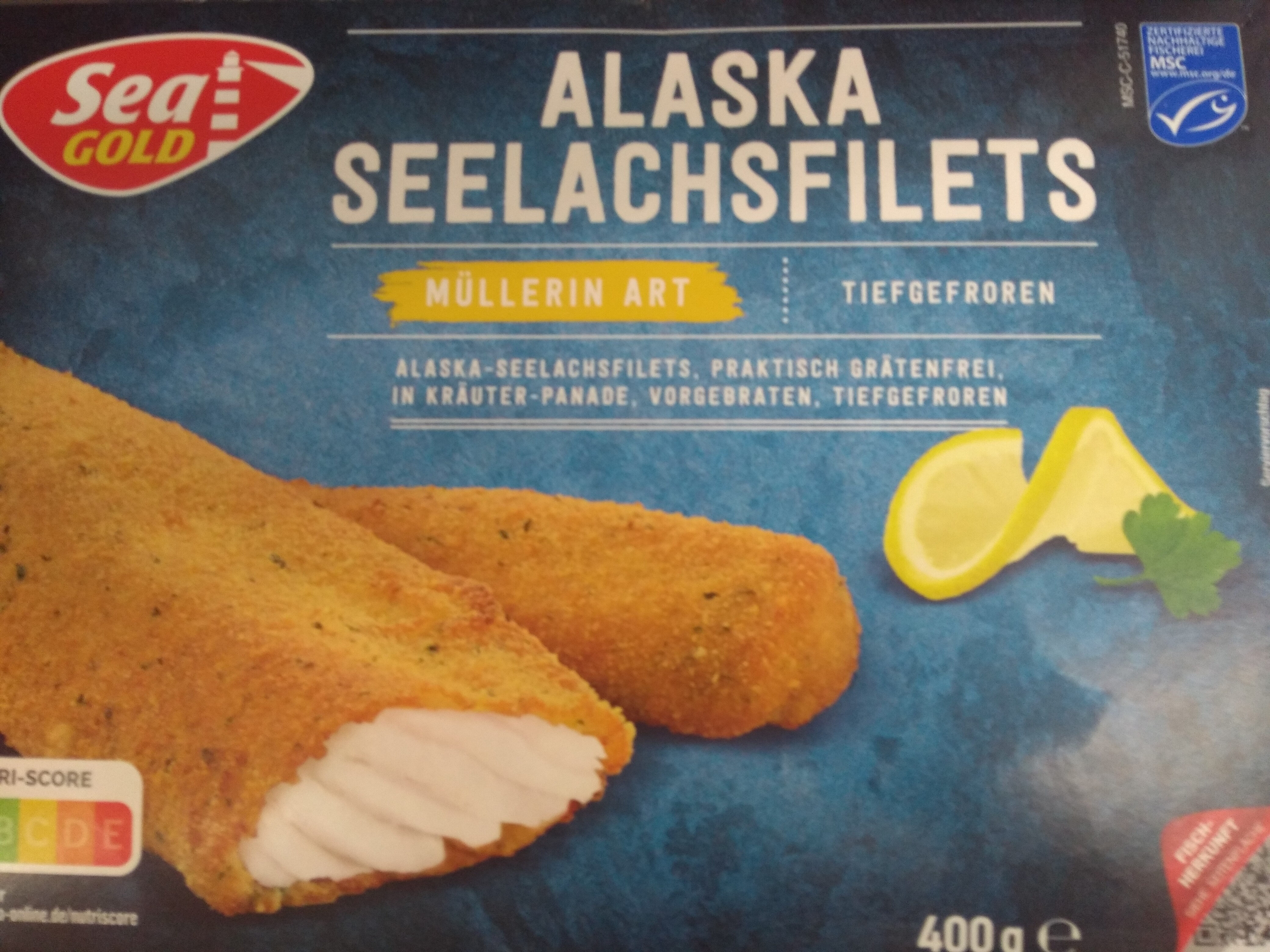 Alaska Seelachsfilets - Produkt