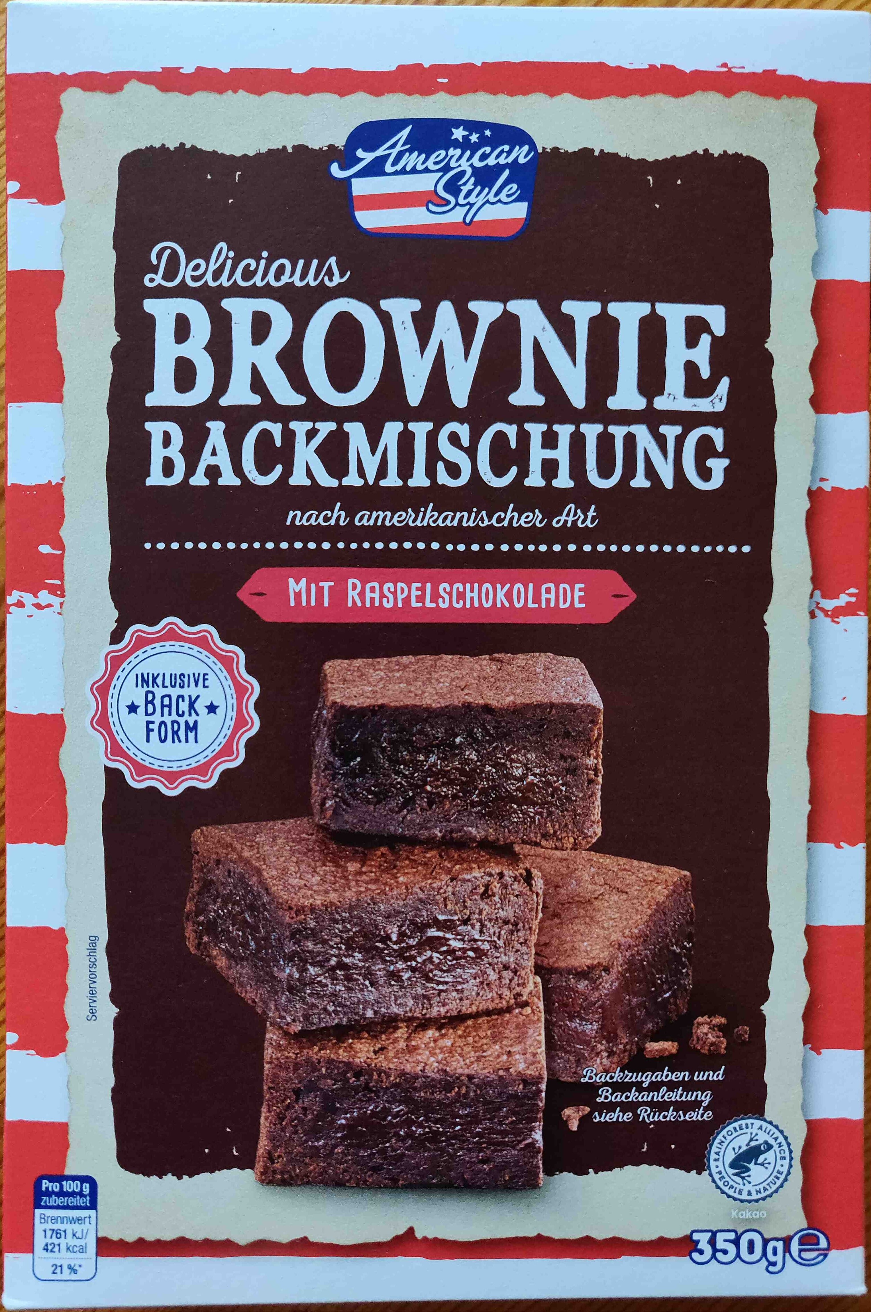 Delicious Brownie Backmischung - Product - de