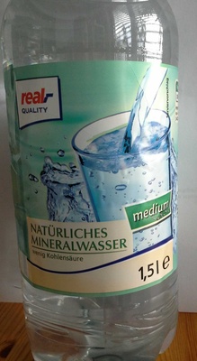 Natürliches Mineralwasser medium - Produkt