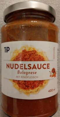 Spaghettisauce Bolognese mit Rindfleisch - Product - de