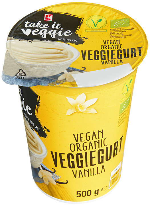 K-take it veggie Organic Soygurt Vanilla 500g - Produkt - de