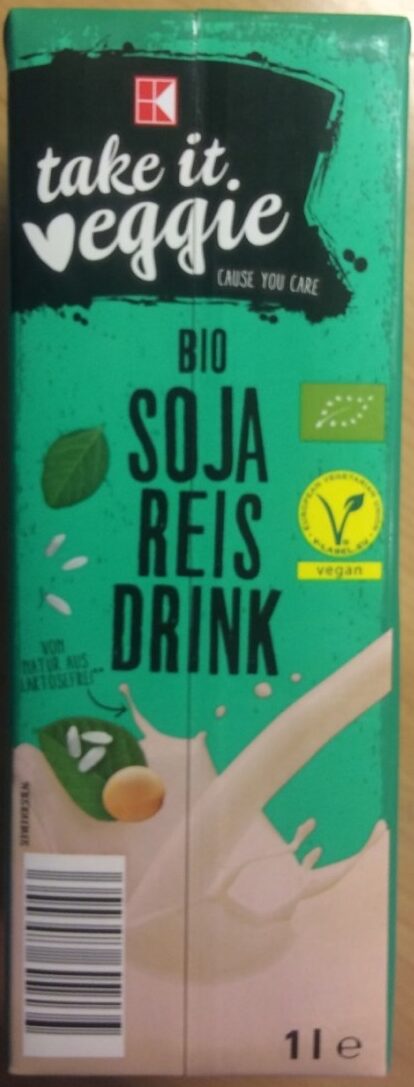 K-take it veggie Bio Soja-Reisdrink - Produkt - de