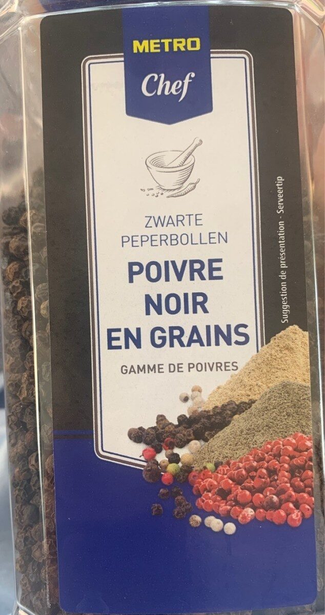 Poivre noir en grains - Produit