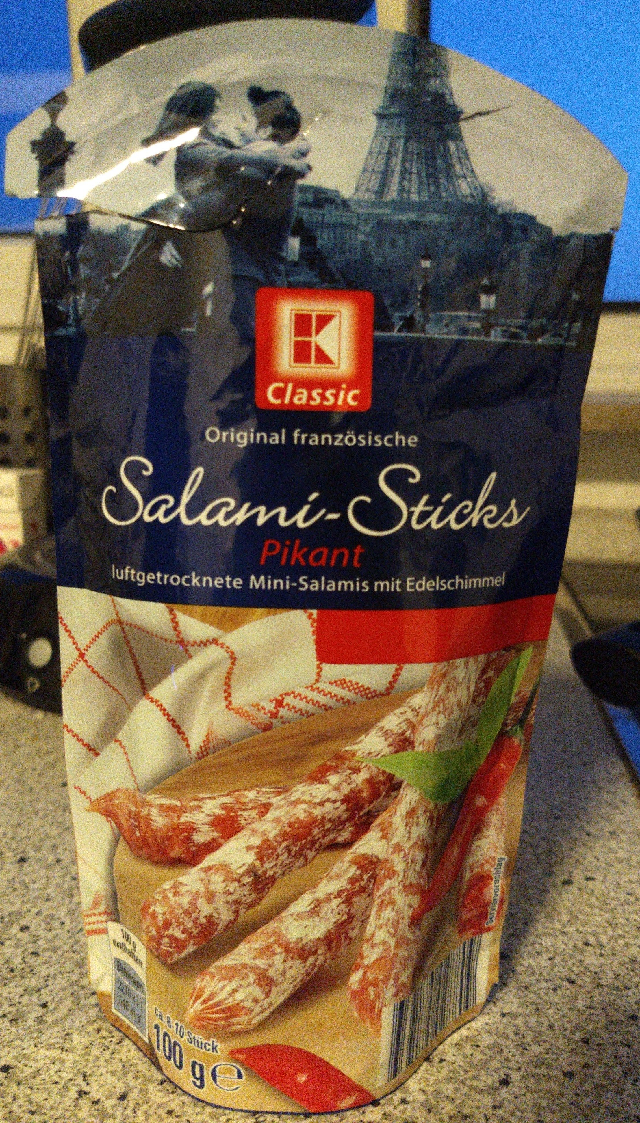 Original französische Salami-Sticks Pikant - Produkt - en