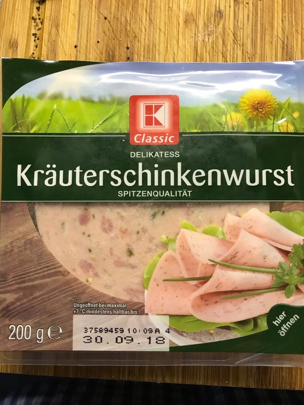 Kräuterschinkenwurst - Produkt