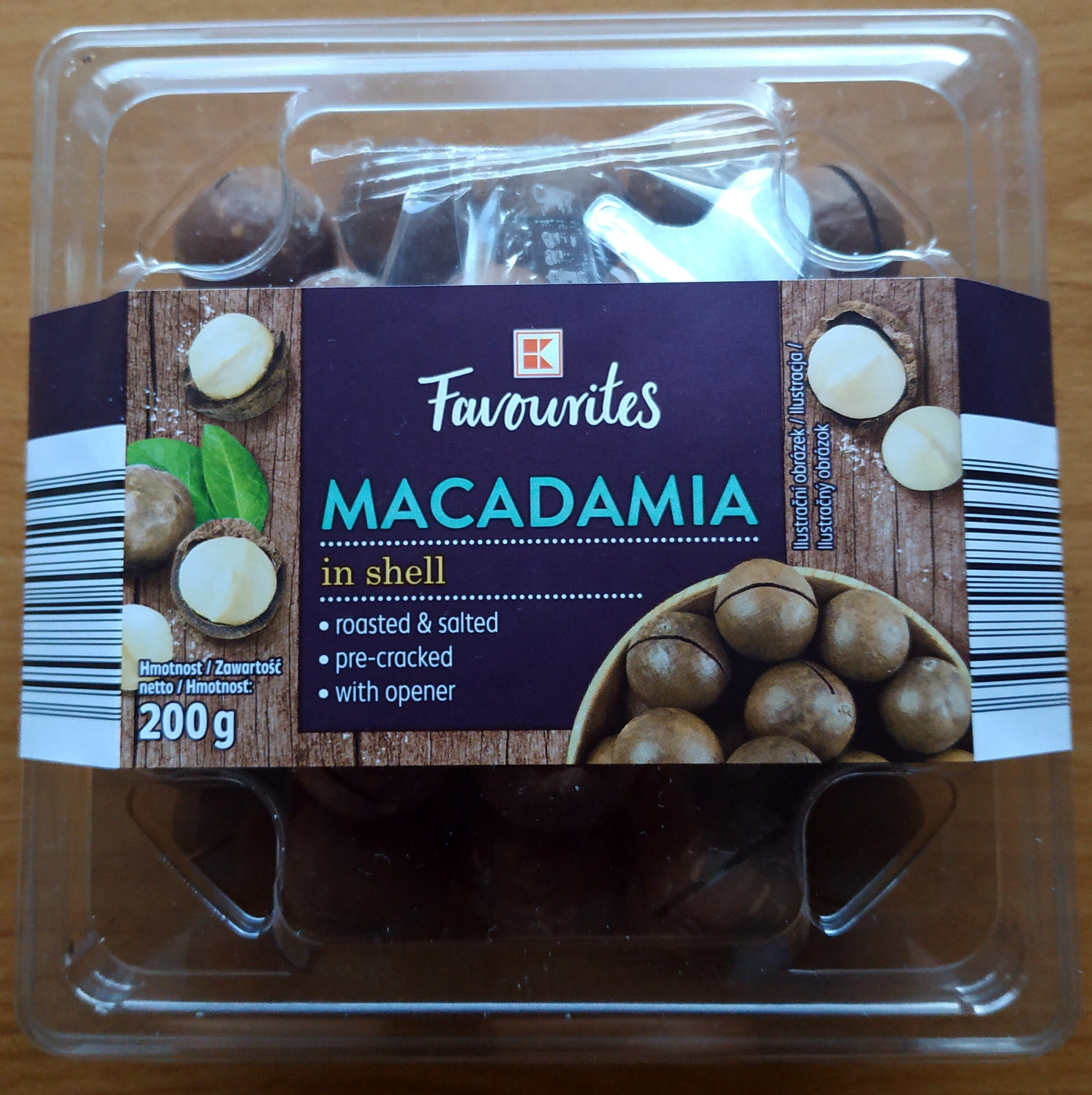 Macadamia nuts in shell - Produkt