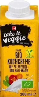 K-take it veggie Bio Hafercreme - Produkt