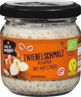 K-take it veggie Bio Brotaufstrich Zwiebelschmalz - Product - de