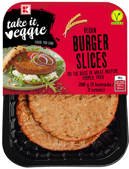 Vegan Burger Slices - Producto - en