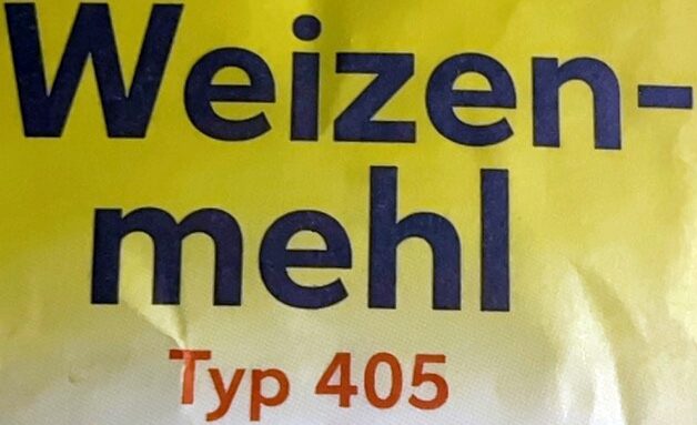 Mehl - Weizen Typ 405 - المكونات - de