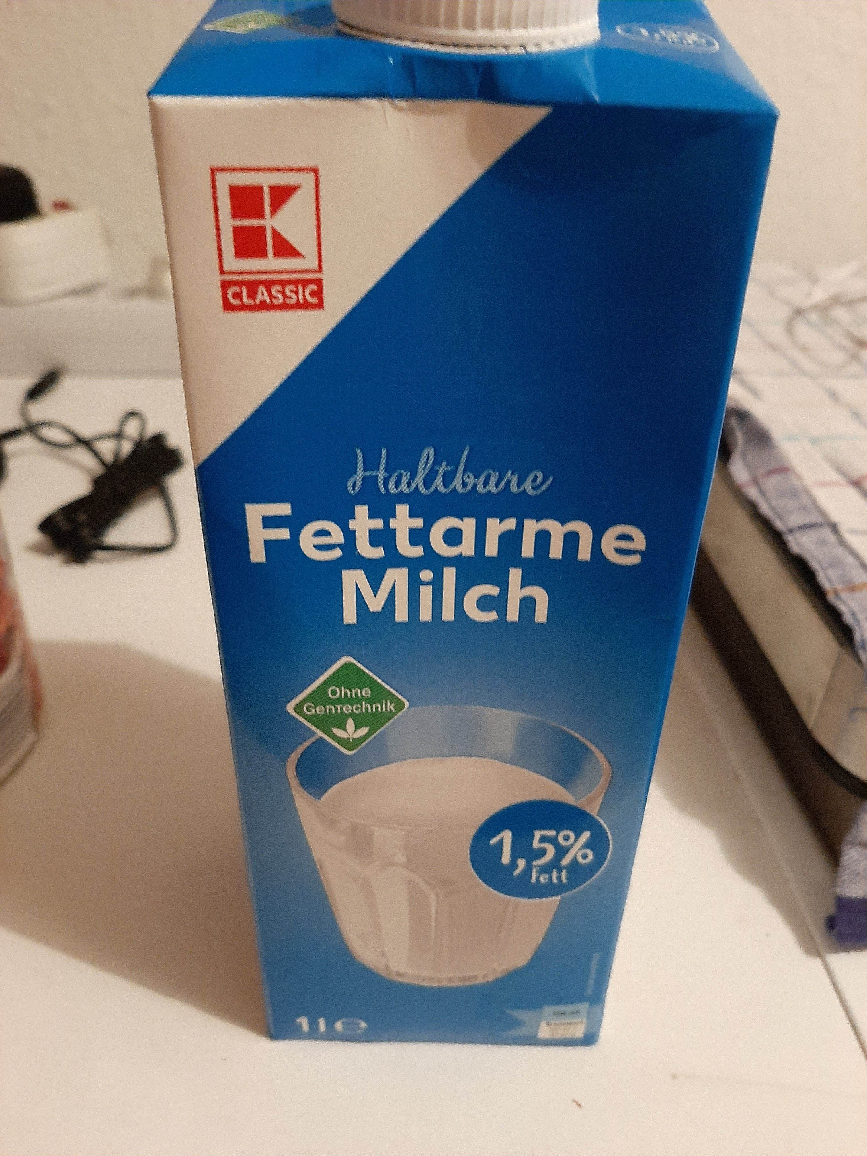 Haltbare Fettarme Milch - Ingrédients - de
