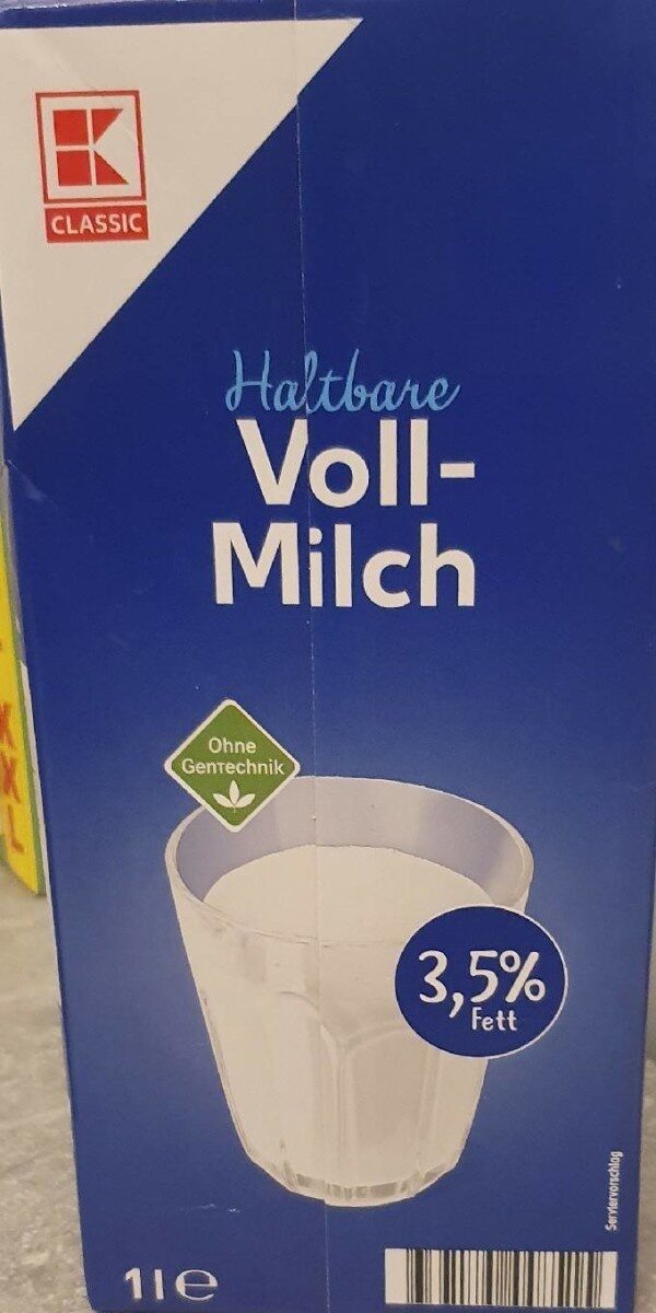 Classic Haltbare Voll-Milch - Produkt