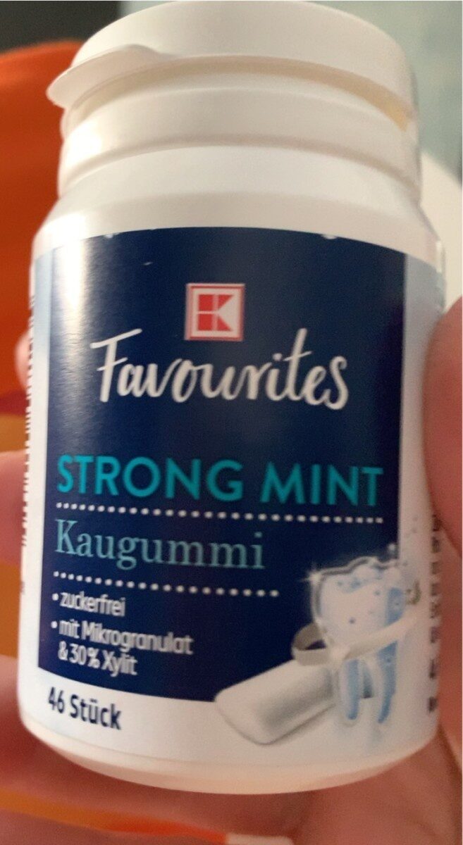 Strong Mint Kaugummi - Produkt