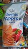 Light geriffelte Paprika Chips - Produkt