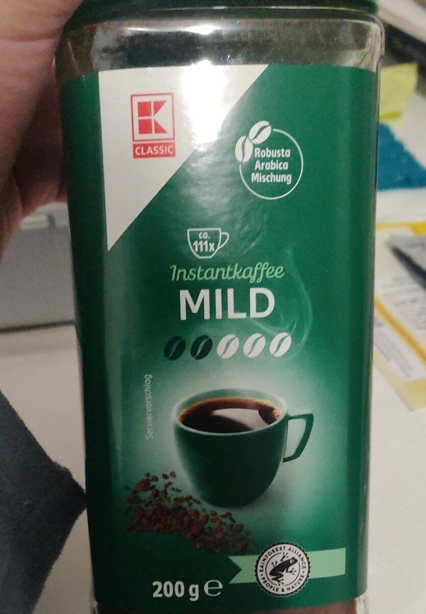 Instantkaffee mild - Produkt