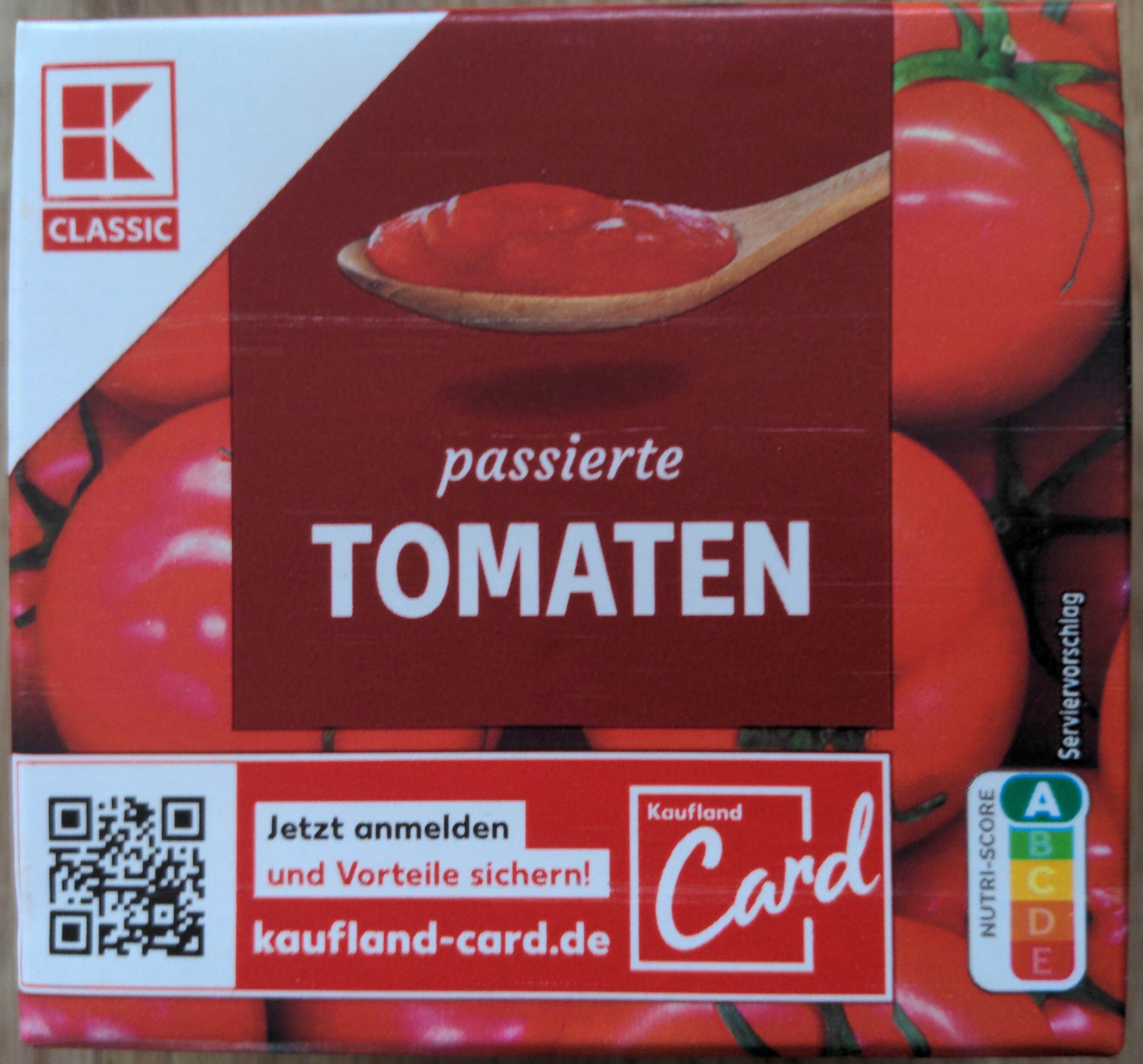 passierte Tomaten - Produkt