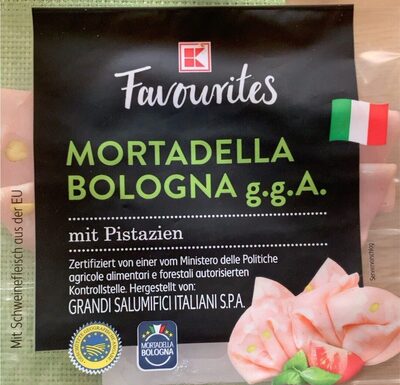 Mortadella Bologna g.g.A. mit Pistazien - Produit - de