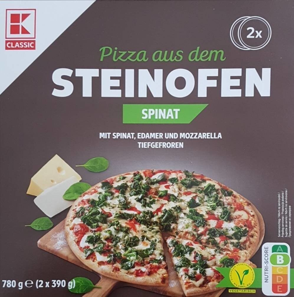 Pizza spinat - Produkt