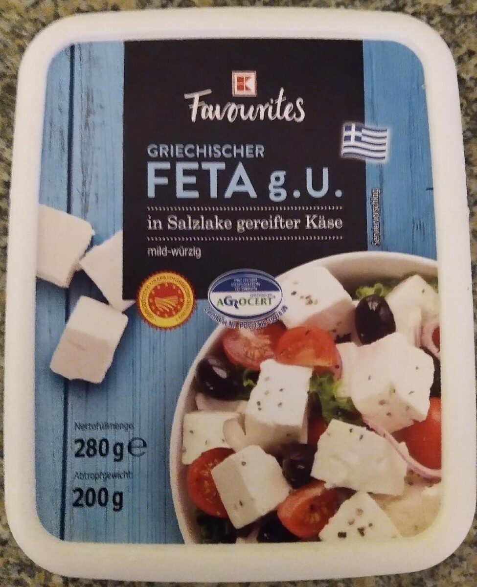 Griechischer Feta g.U. - Produkt