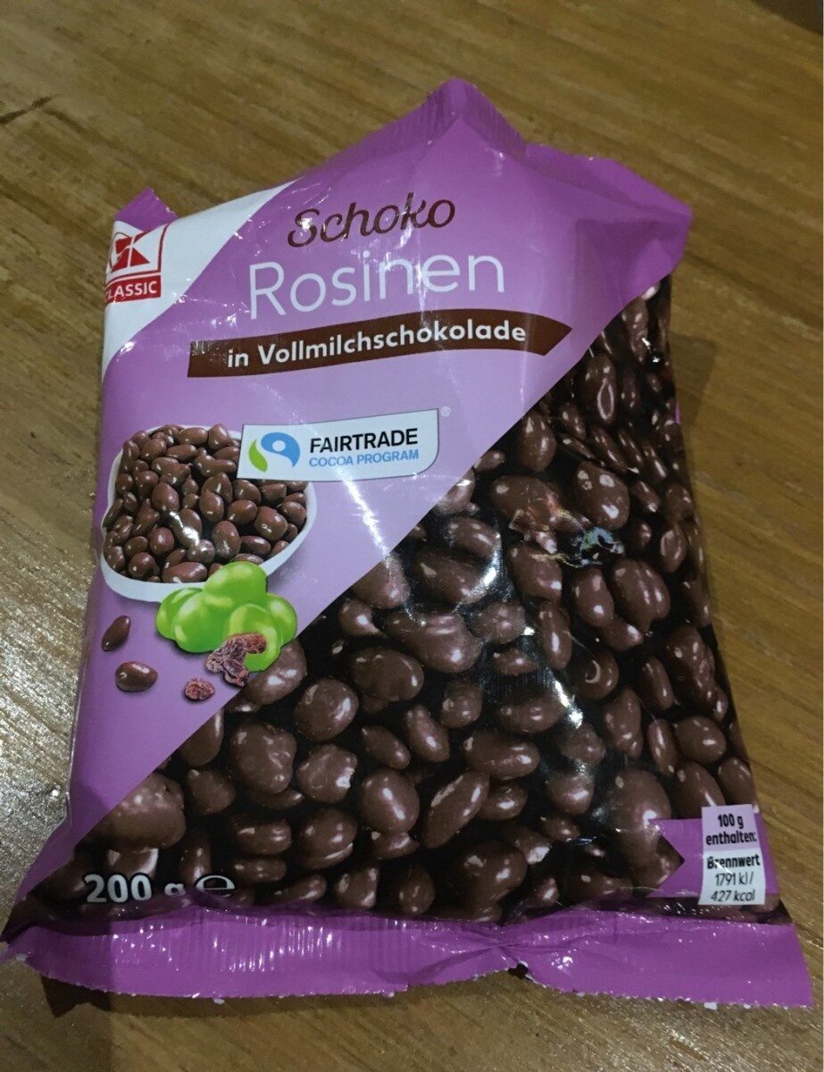 Schoko Rosinen - Product - es