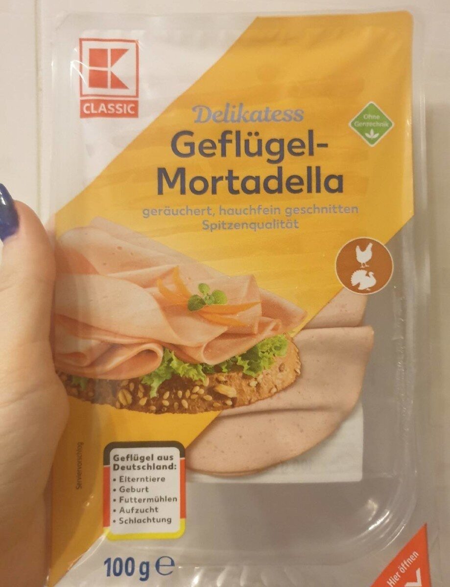 Geflügel-Mortadella geräuchert - Produkt