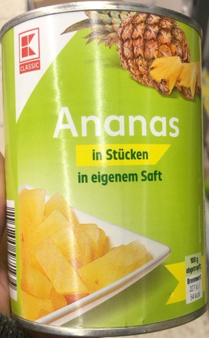 Ananas in Stücken - Produkt