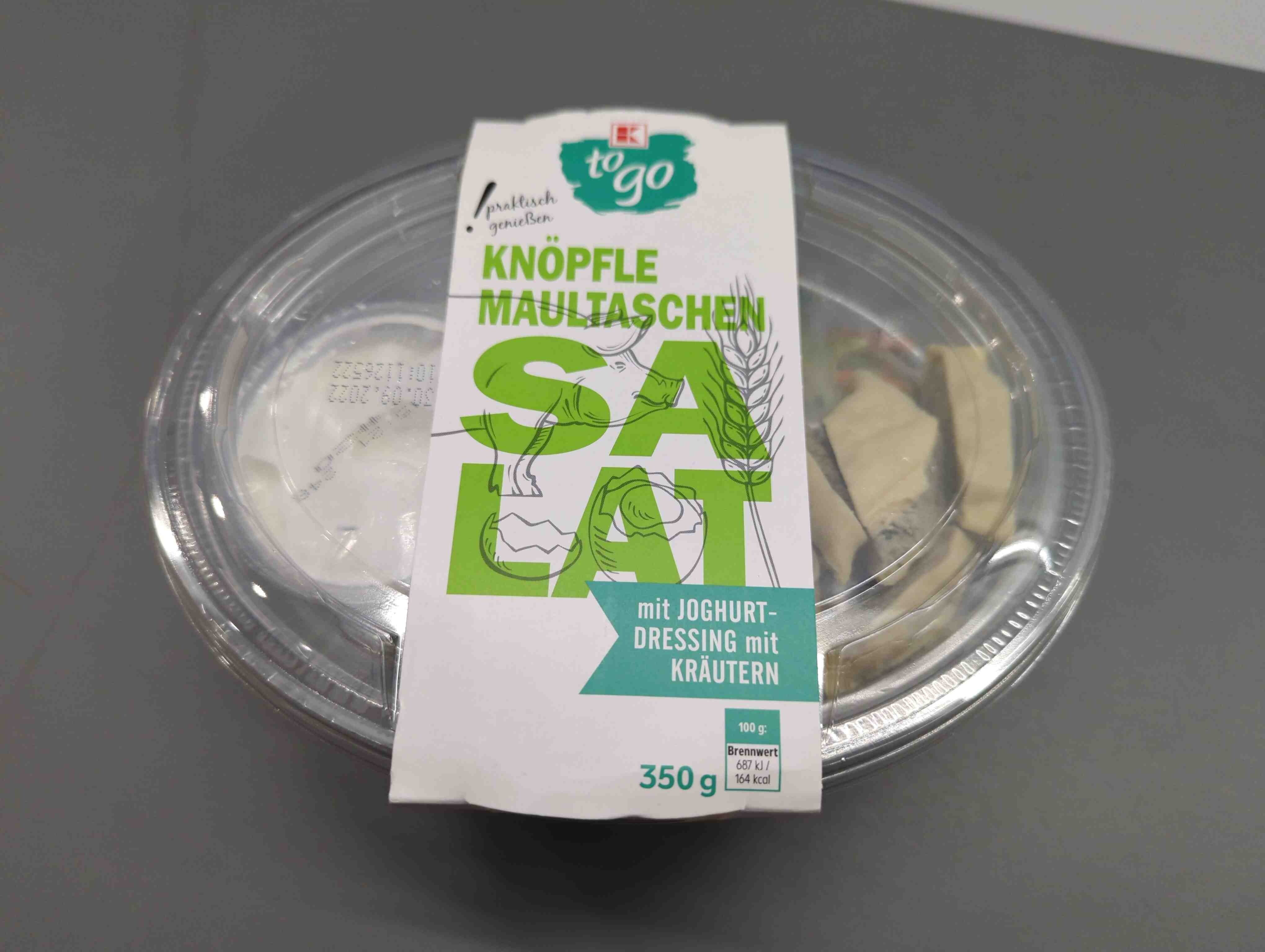 Knöpfle Maultaschen Salat - Produit - de