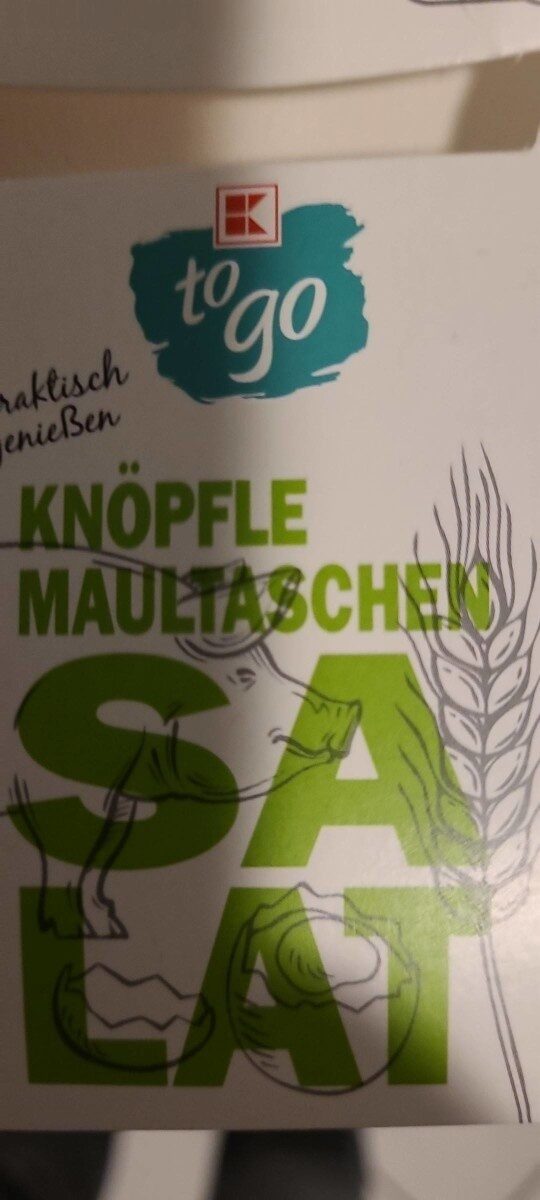 Knöpfe Maultaschen Salad - Product - de