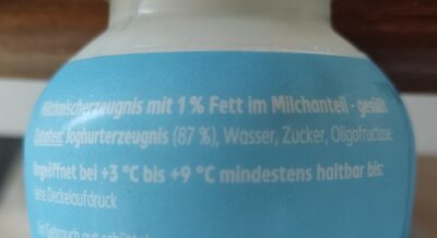 Joghurtdrink - Ingredienser - de