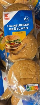 Hamburger Brötchen mit Sesam - Produkt